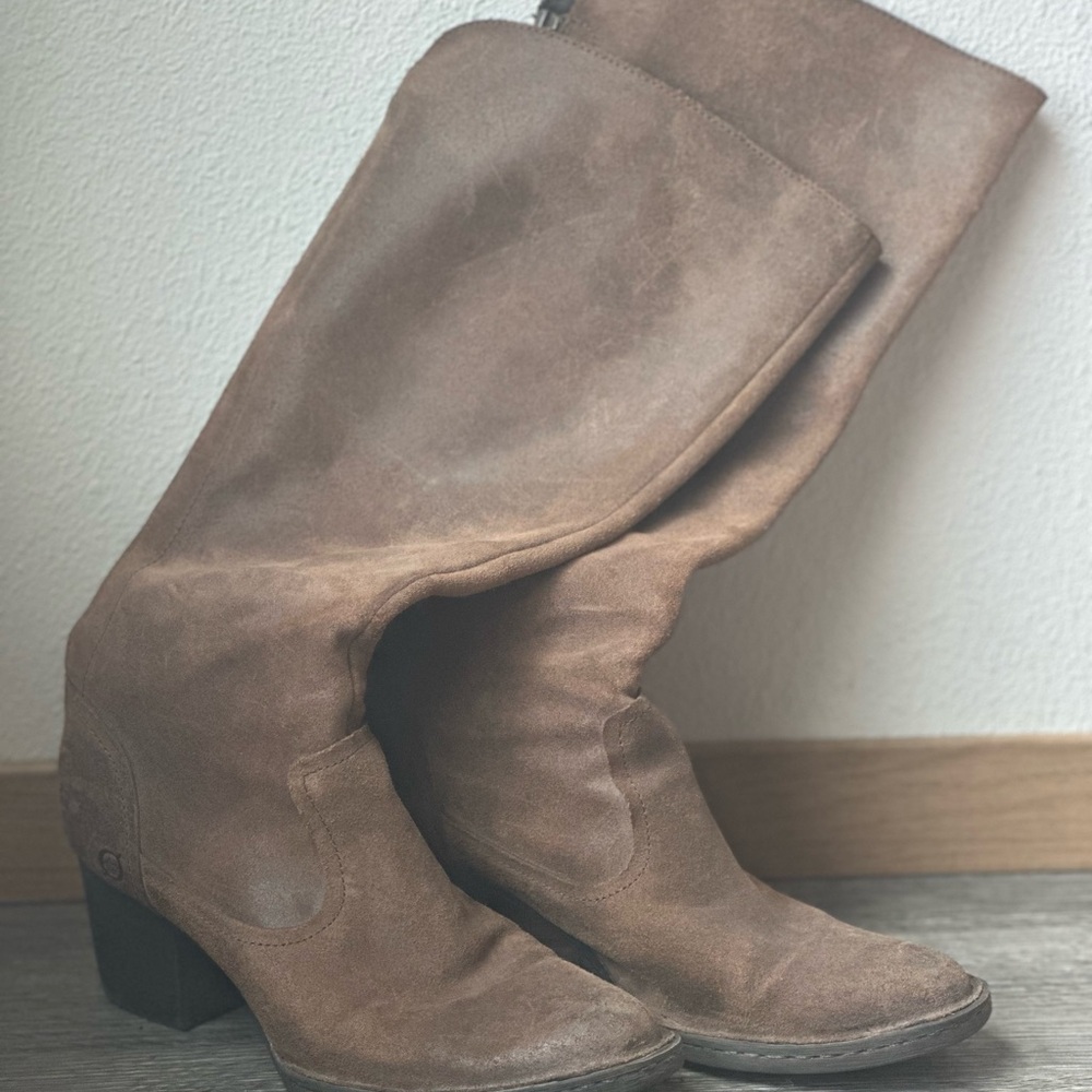 Brown Leather Women's Boots